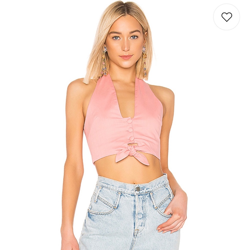 NWT Lovers + Friends REVOLVE Top in Pink 💗